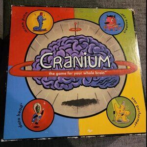 🧠 CRANIUM The Game For Your Whole Brain 2002 Board Game - Family Game Night